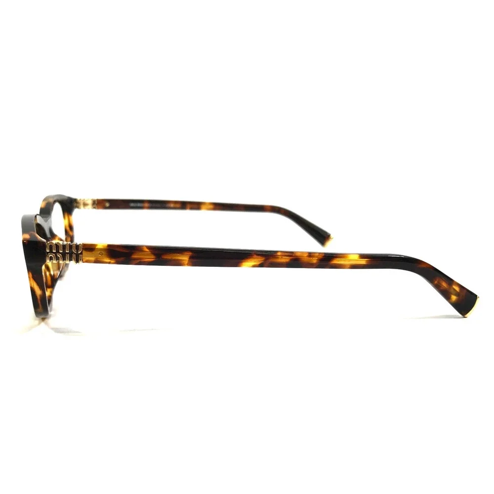 Miu Miu Eyeglasses Frames SMUA06 14L-08N Brown Havana Tortoise Gold 54-17-140